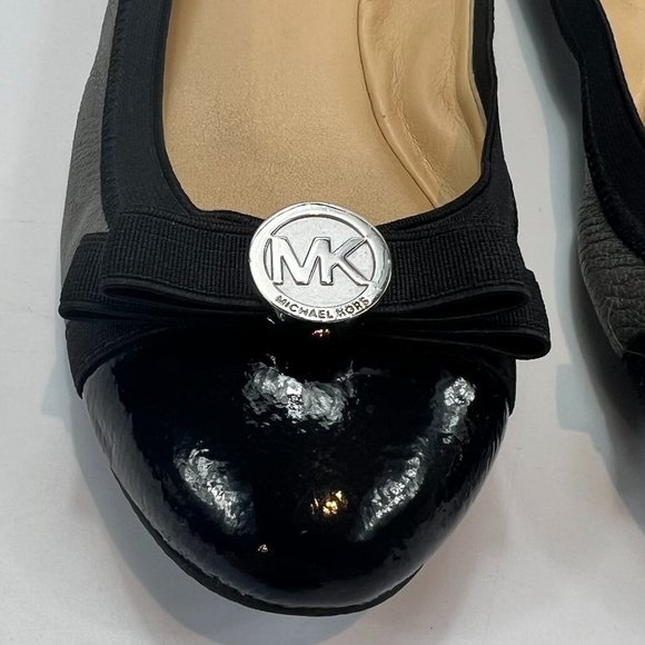 Michael Kors Dixie Leather Ballet Flat - Picture 5 of 15